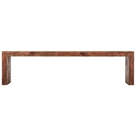 Modern-Rustic Large Bench